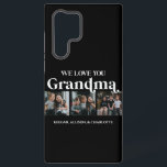 Black Minimal Retro We Love You Grandma 3 Picture Samsung Galaxy S22 Ultra Case<br><div class="desc">This is a Black Minimal Retro We Love You Grandma 3 Picture Galaxy Phone Case!


This is the perfect gift for Mother's Day!</div>