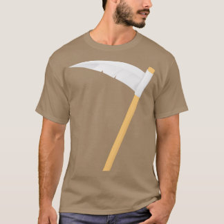 Black Minimalist Axe Horror Halloween T-Shirt