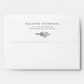 Black Tuxedo Black Tie Black Envelopes