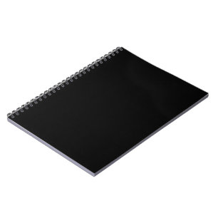Black Minimalist Notebook Sleek Writing Journal