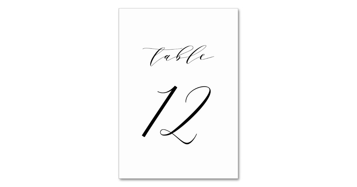 Free Printable Fancy Calligraphy Numbers: Calligraphy Number 21