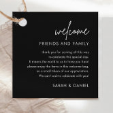 Welcome Bag Tags / Favor Tags – PaperTales Custom