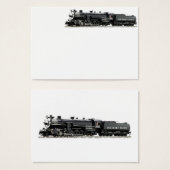 Black Model Steam Train (Front & Back)