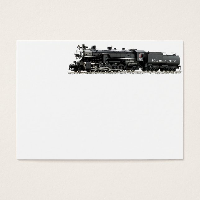 Black Model Steam Train (Front)