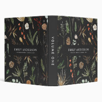 black modern botanical elegant contemporary