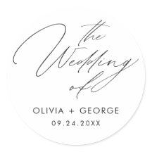 Black Modern Script Calligraphy