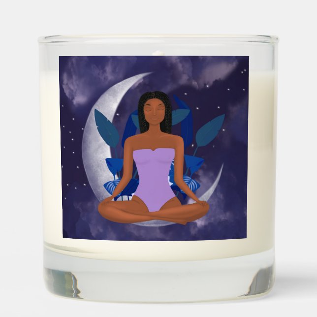 Black Mom Candle - Mother's Day Gift (Front)