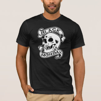 Black Monday RIP Skull Black t-shirt