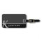 Black Monogrammed Custom Luggage Tag