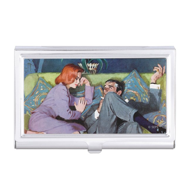 Black Monte's Last Raid Business Card Holder (Front)