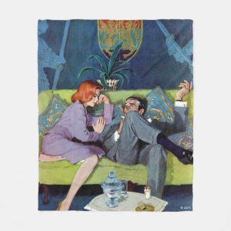 Black Monte's Last Raid Fleece Blanket