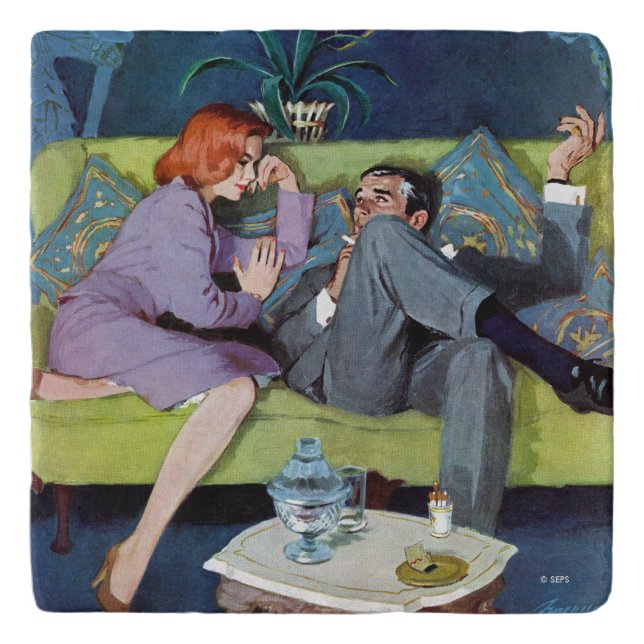 Black Monte's Last Raid Trivet (Front)