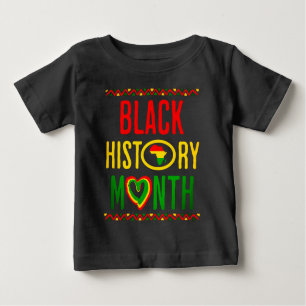 Black Month, Juneteenth, Black History Month Baby T-Shirt
