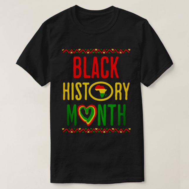 Black Month, Juneteenth, Black History Month T-Shirt (Design Front)