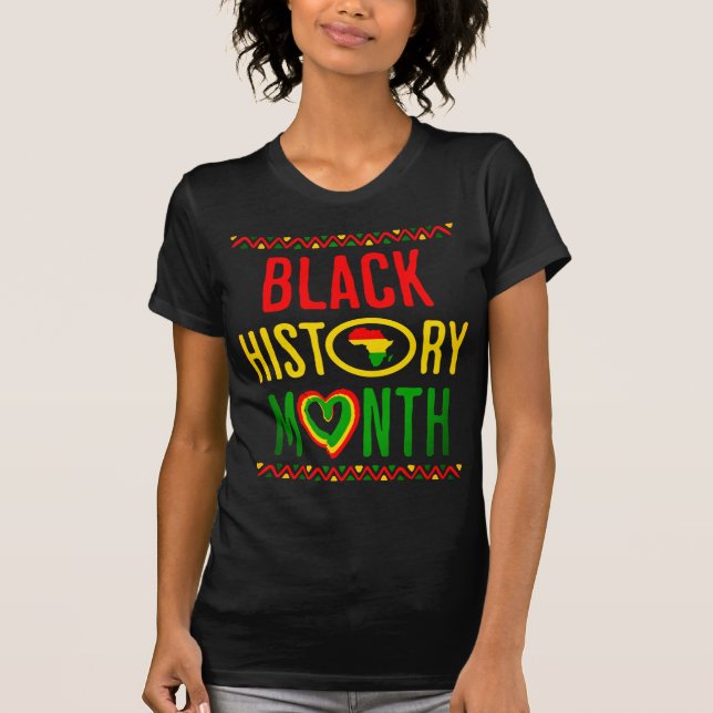 Black Month, Juneteenth, Black History Month T-Shirt (Front)