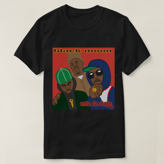 Black Moon - Enta Da Stage Classic T-Shirt (Design Front)