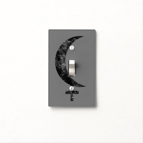 Black Moon Lilith Esoteric Astrology Sign Light Switch Cover