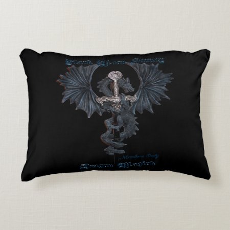 Black Moon Society  Dragon Pillow