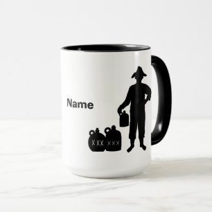 Black Moonshine Silhouettes Mug