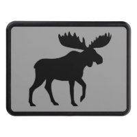 Black Moose Silhouette | Wildlife Wild Animal Grey