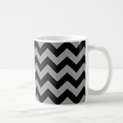 Black Moroccan Moods Chevrons Coffee Mug