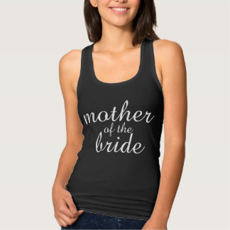 Black Mother of the Bride Tank Top