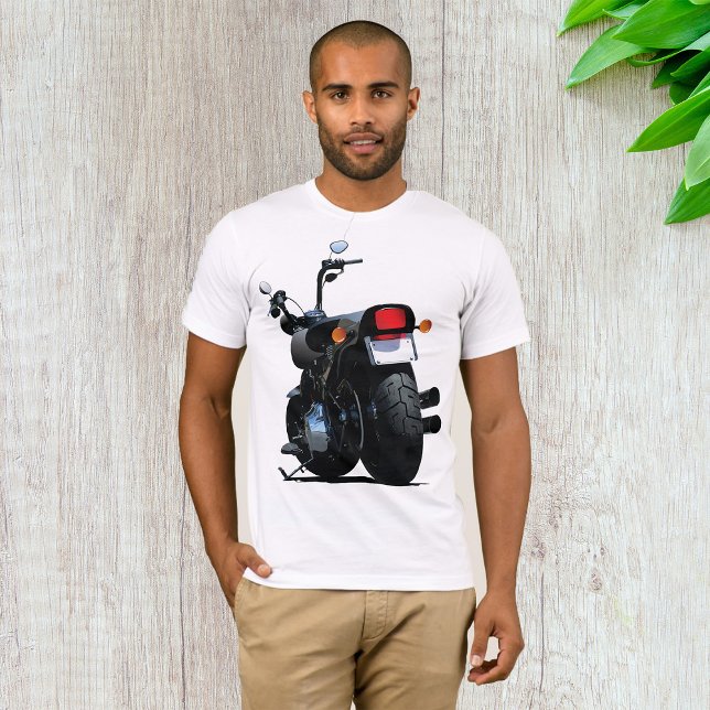 Black Motorcycle Mens T-Shirt (Creator Uploaded)