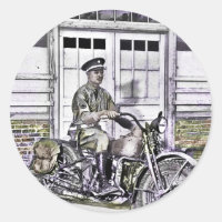 Black Motorcycle Police ww2