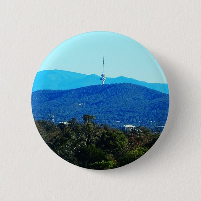 Black Mountain – Canberra Pinback Button (Front)