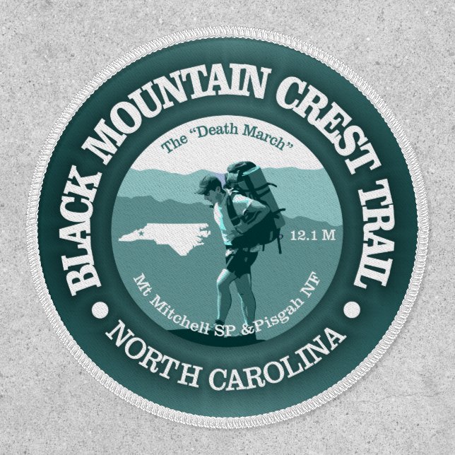 Black Mountain Crest Trail (T)  Patch (Front)