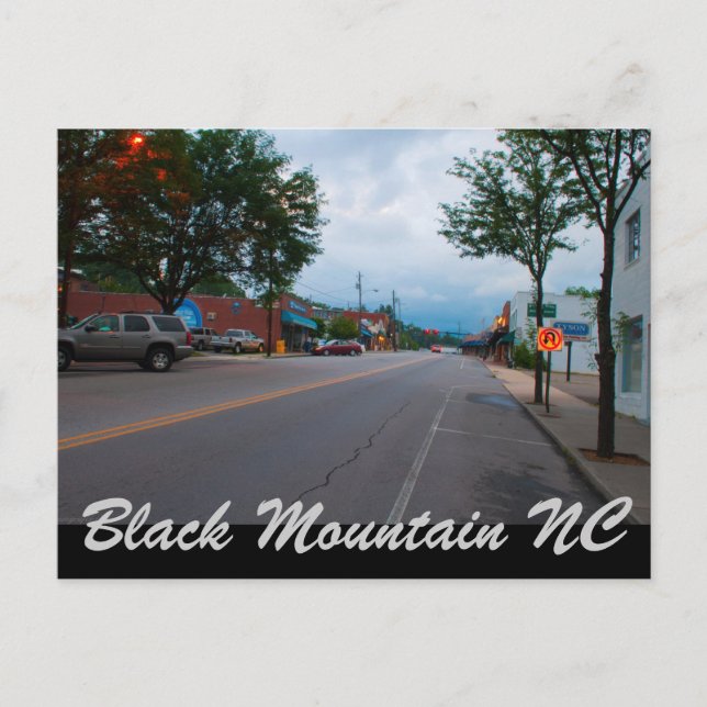 black mountain nc postcard (Front)