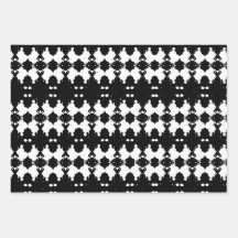 Black Mourning Tree Bark Patterned