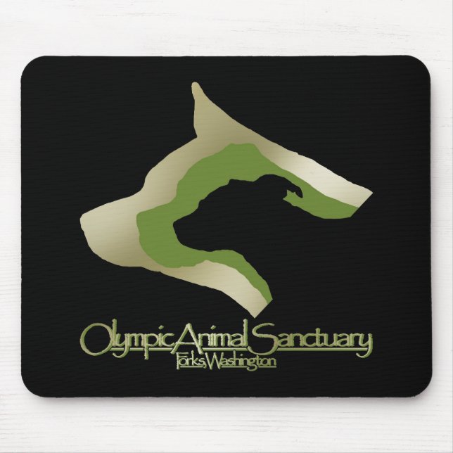 Black Mouse Pad (Front)