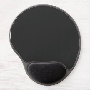 Black Mouse Pad Desk Setup   Minimal Office