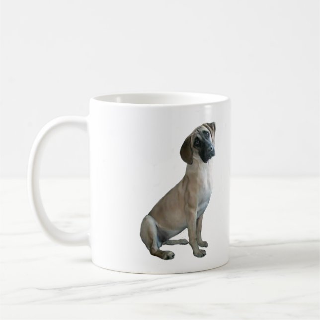 Black Mouth Cur #1 Coffee Mug (Left)