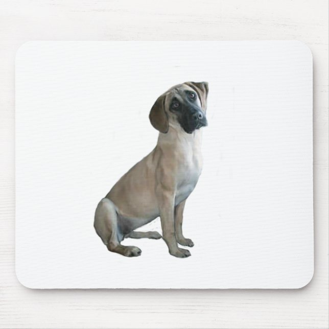Black Mouth Cur #1 Mouse Pad (Front)