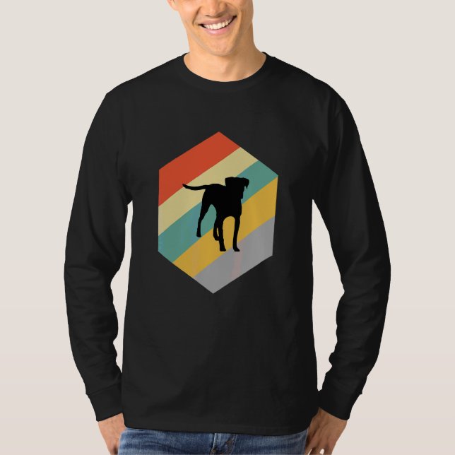Black Mouth Cur Dog T-Shirt (Front)