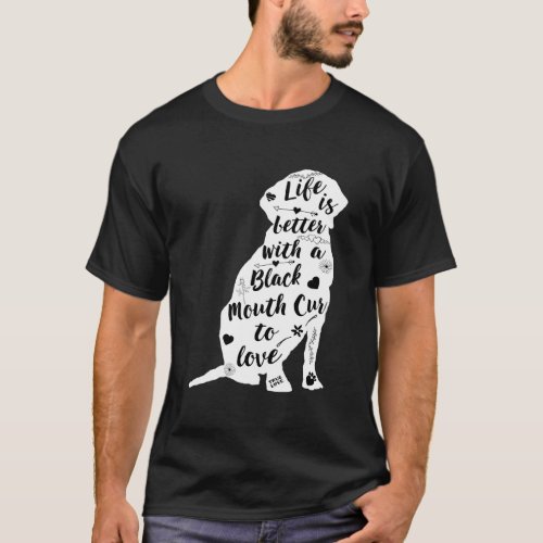 Black Mouth Cur Shirt Design For Black Mouth Cur D