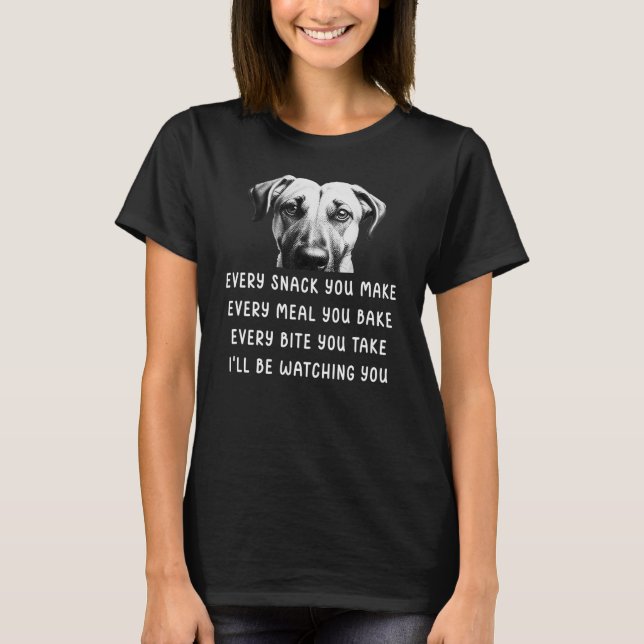 Black Mouth Cur T-Shirt (Front)