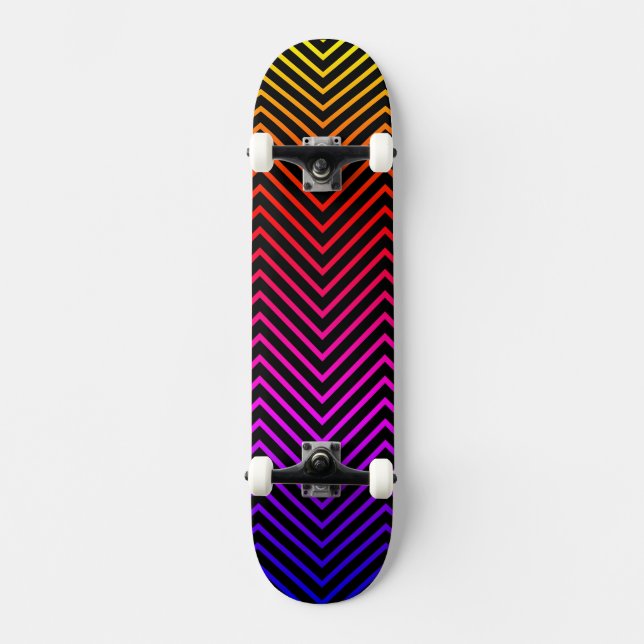 Black MR Skateboard (Front)