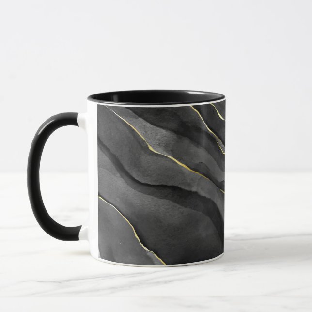 black mug (Left)