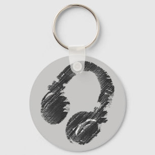 Dj Headphones Keychains No Minimum Quantity Zazzle