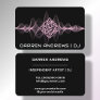 Black |  Music QR Code Soundwave  Business Card