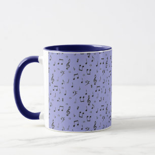 Black Musical Coffee Mug