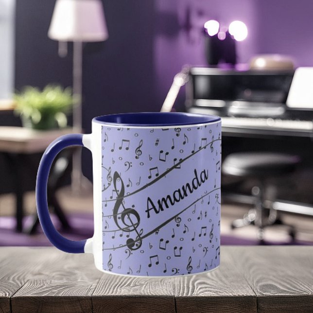Black Musical personalized Coffee Mug (Creator Uploaded)