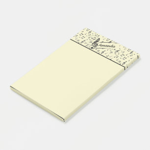 Black Musical personalized Post-it Notes