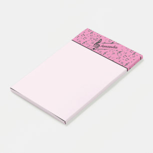 Black Musical personalized Post-it Notes