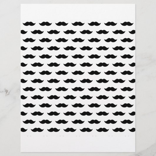Black Mustache Background (Front)