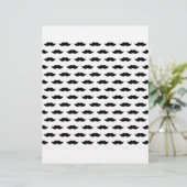 Black Mustache Background (Standing Front)