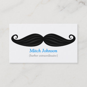 Black Mustache Bizcard Business Card